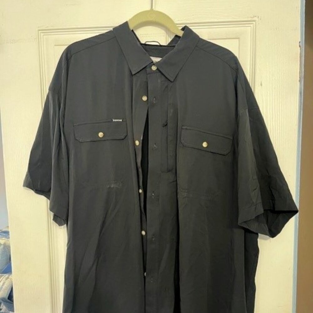 Poncho Original Shirt - Black - XXXL